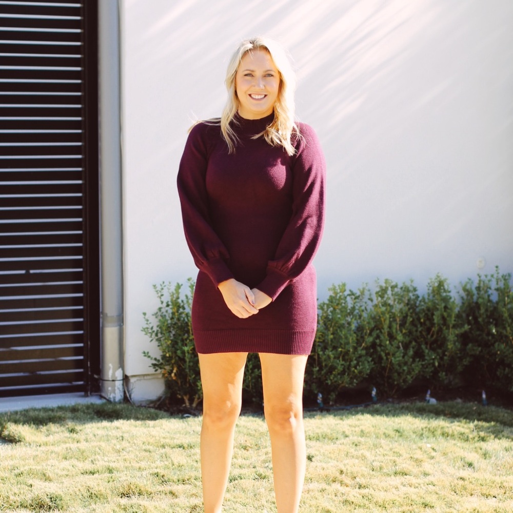 Sweater dress